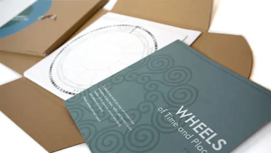 Photo of the Wheels of Time and Place toolkit